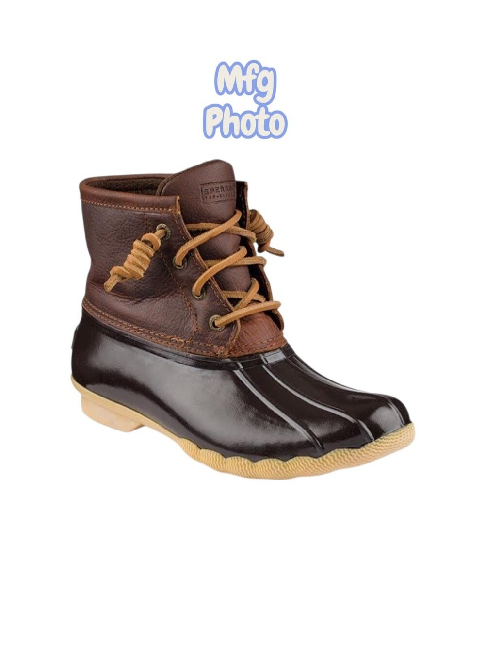 SPERRY Saltwater Duck Boots, Womens 8